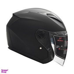 کلاه کاسکت بلوتوث دار فلش مدل 868 Matt Black