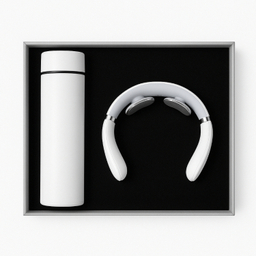 ست هدیه مدل ماساژور گردن و فلاسک گنجایش 0.5 لیتر