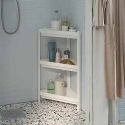 قفسه گوشه حمام ایکیا مدل وسکن کد 704.710.92