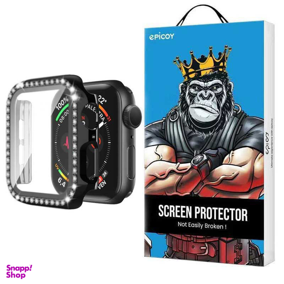 کاور اپیکوی مدل Diamond Cover Apple Watch مناسب برای اپل واچ سری 10 سایز 46 میلی متری