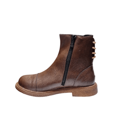 نیم بوت زنانه طرح کابویی کد 3939 رنگ مشکی