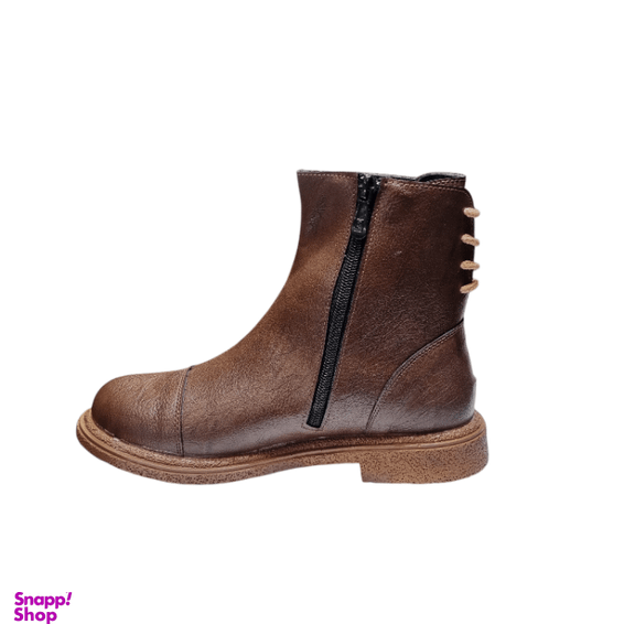 نیم بوت زنانه طرح کابویی کد 3939 رنگ مشکی