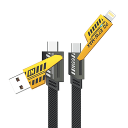 کابل دیتا USB/Type-C به Lightning/Type-C گرند مدل GK-44 طول 1 متر