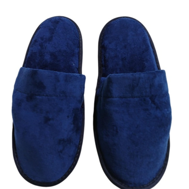 دمپایی حوله ای پودایران کد 006 رنگ سرمه ای