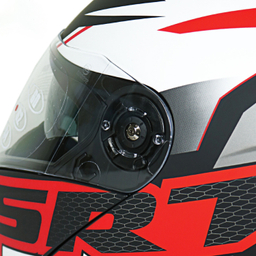 کلاه کاسکت راپیدو مدل 950 طرح SRT RED به همراه کاور