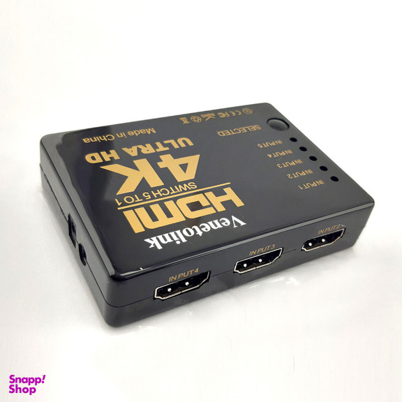 سوییچ تصویر 5 پورت HDMI ونتولینک (Venetolink) مدل UH 501