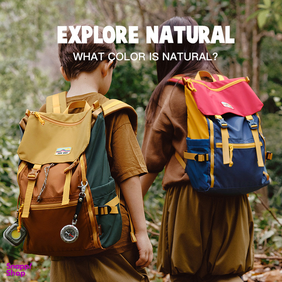 کوله پشتی زوی زویی مدل Deep sea blue کد B72