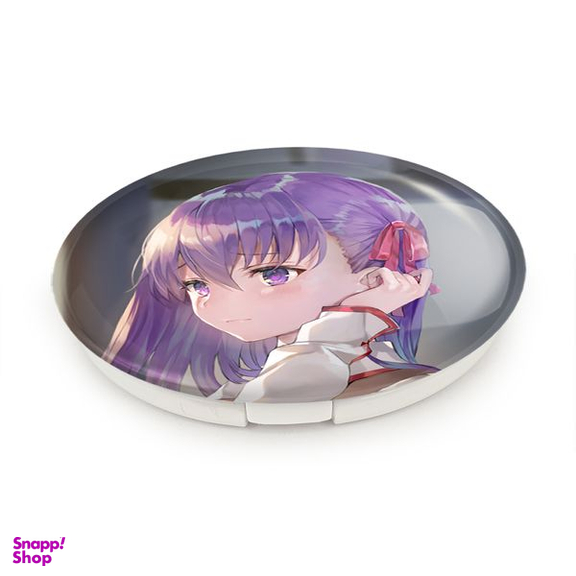 آینه جیبی خندالو طرح ساکورا انیمه فیت استی نایت Fate Stay Night مدل تاشو کد 22797
