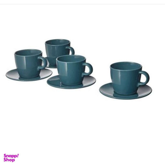 ست فنجان و نعلبکی 4 نفره مدل FARGKLAR