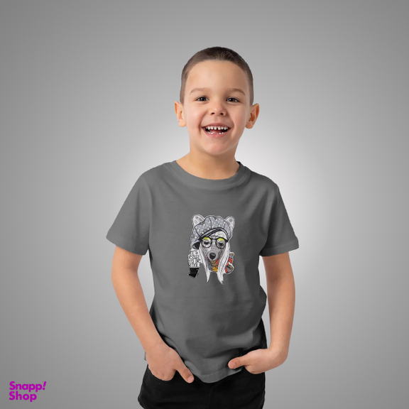 تی شرت آستین کوتاه پسرانه مالدینی مدل T-Kids-15