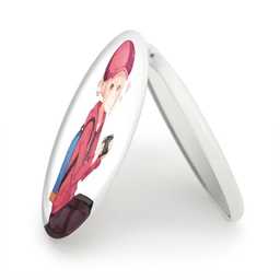 آینه جیبی خندالو طرح دوما اومارو انیمه تومو داچی گیم Tomodachi Game مدل تاشو کد 18471