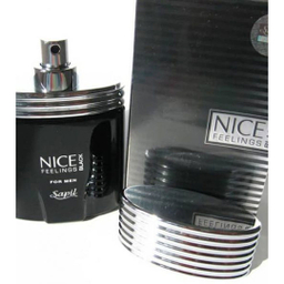 ادو تویلت مردانه ساپیل مدل Nice Feelings Black