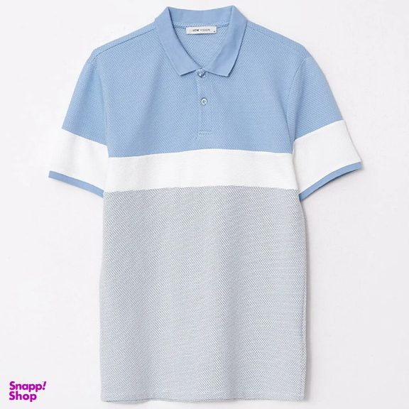 پولوشرت آستین کوتاه مردانه ال سی وایکیکی مدل آنتی باکتریال فیت اسلیم