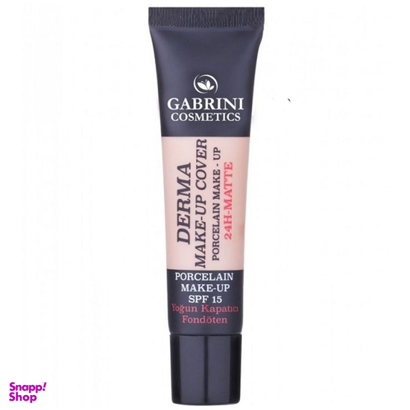 کرم پودر گابرینی مدل درما میکاپ کاور شماره 102 حجم 30 میلی لیتر