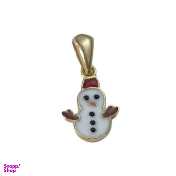 پلاک طلا 18 عیار زنانه اپال گلد مدل آدم برفی کد sh0251