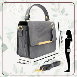 کیف چرم طبیعی زنانه مدل fateh 140