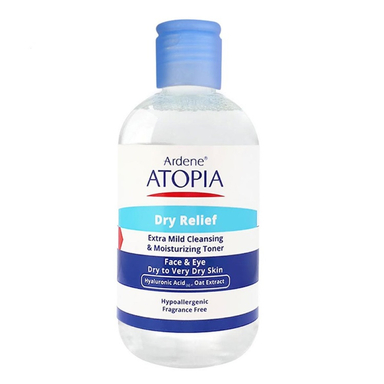 تونر پوست آردن سری Atopia مدل Dry Relief حجم 250 میلی لیتر