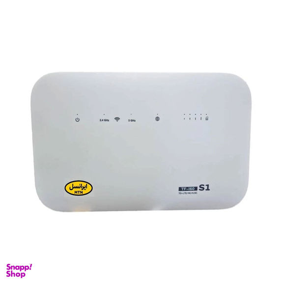 مودم 4G/TD-LTE ایرانسل مدل s1 TF-I60 به همراه 504 گیگ اشتراک یکساله و سیمکارت رایگان