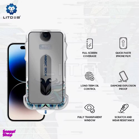 محافظ صفحه نمایش شفاف گوشی موبایل مدل لیتو مناسب اپل iPhone 13 Pro