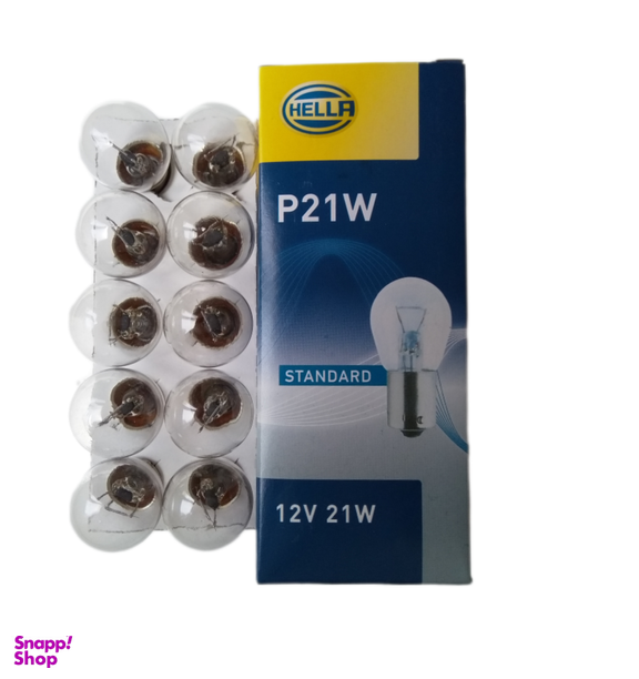 لامپ یک کنتاکت 21 وات خودرو هلا مدل P21W کد L01