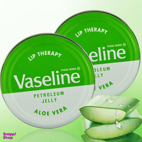 کرم نرم کننده لب وازلین مدل Aloe حجم 20 میلی لیتر