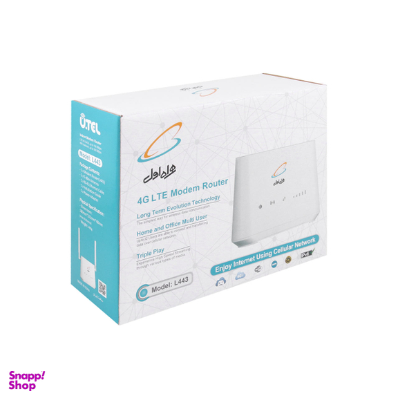 مودم 4G همراه اول مدل L443 به همراه 70 گیگابایت اینترنت