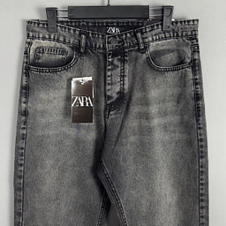 شلوار نيم بگ مردانه طرح ZARA كد 508 رنگ ذغالی