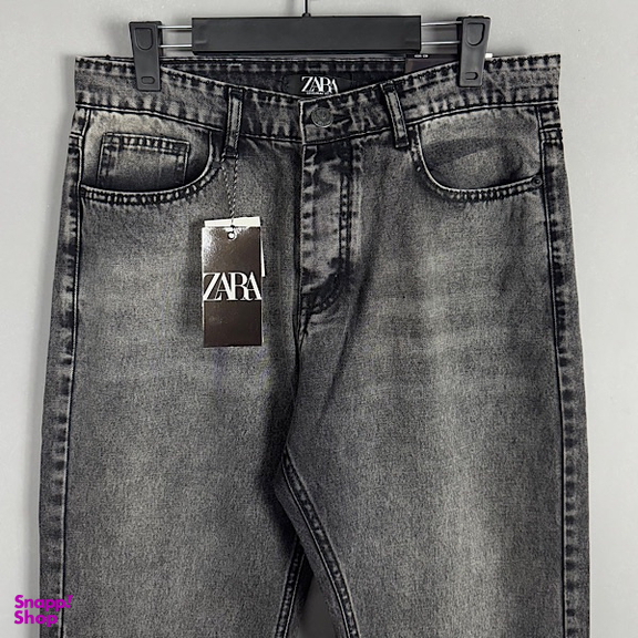 شلوار نيم بگ مردانه طرح ZARA كد 508 رنگ ذغالی