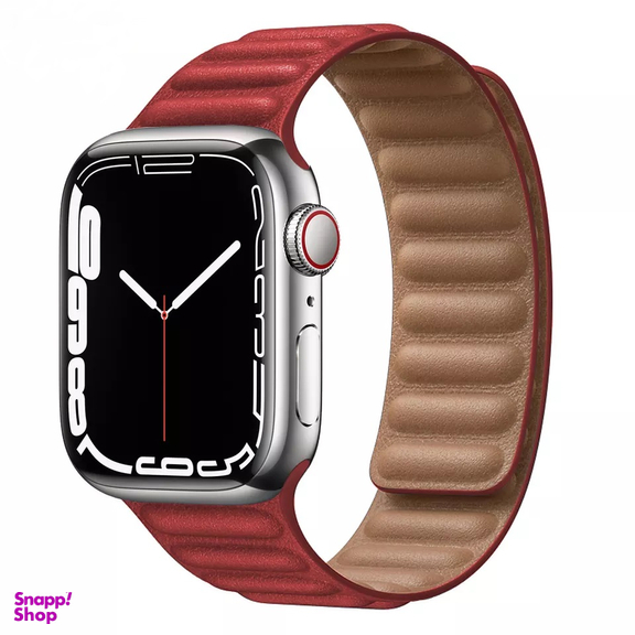 بند گرین مدل Leather Magnets مناسب برای اپل واچ 42/44/45/49 میلی متری