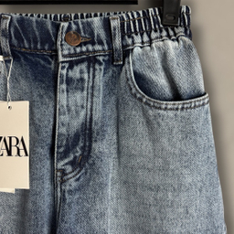 شلوار بگ مردانه طرح ZARA کد 3488 رنگ آبی