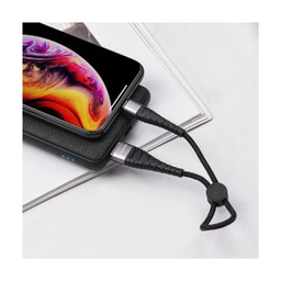 کابل تبدیل USB به لایتنینگ بروفون مدل BX32 طول 25 سانتی متر