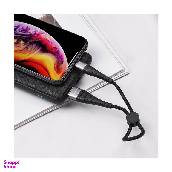 کابل تبدیل USB به لایتنینگ بروفون مدل BX32 طول 25 سانتی متر