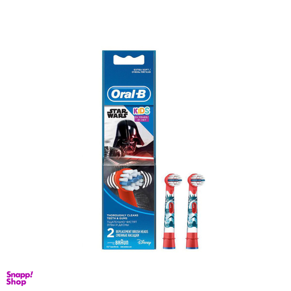 سری مسواک برقی کودکان اورال بی مدل Star Wars بسته ۲ عددی