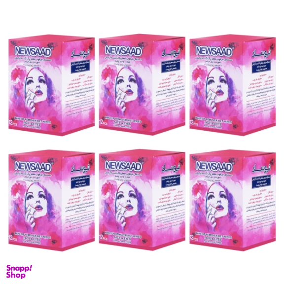 nستمال مرطوب نیوساد مدل Mak-Pi شش بسته 6 عددی