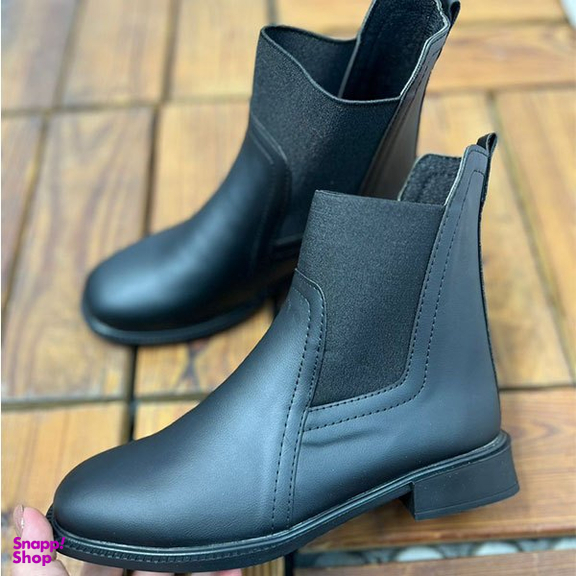 نیم بوت زنانه مدل ساحل کد 1251 رنگ مشکی