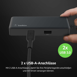 هاب پنج پورت USB-C بلکین مدل INC008btBK