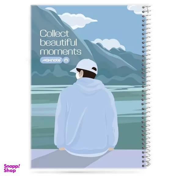 دفتر سیمی 100 برگ A4 مکس نوت مدل جلد سخت کد 6_9172