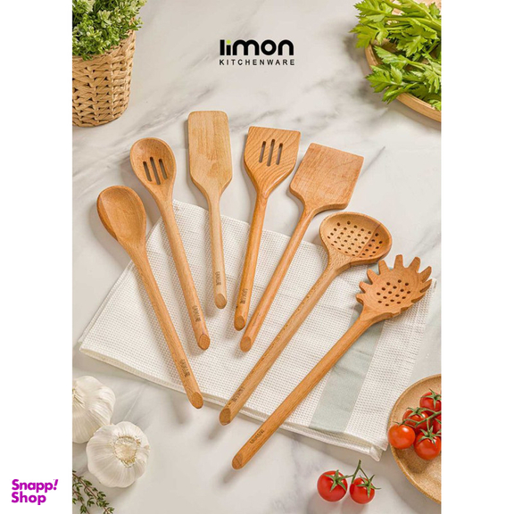 سرویس کفگیر و ملاقه 8 پارچه لیمون مدل آریزونا