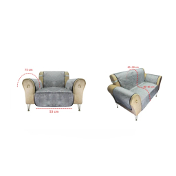 کاور مبلمان یک نفره چینش مدل 3LAYER