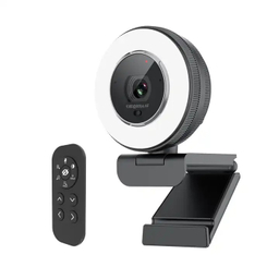 وب کم مدل 2K HDR 60fps Remote Control Ring Light