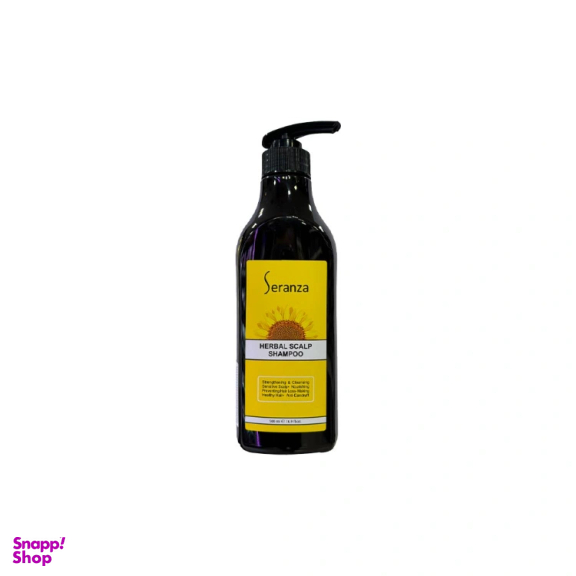 شامپو تقویت کننده مو سرانزا مدل Herbal Scalp حجم 500 میلی لیتر