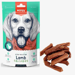غذای تشویقی سگ ونپی مدل Lamb Sausages وزن 100 گرم