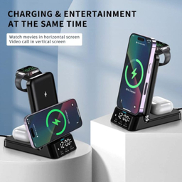 داک شارژر بی سیم مدل مگ سیف Quad Stand A60
