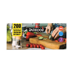 کیسه فریزر دارکوب مدل quality بسته 200 عددی
