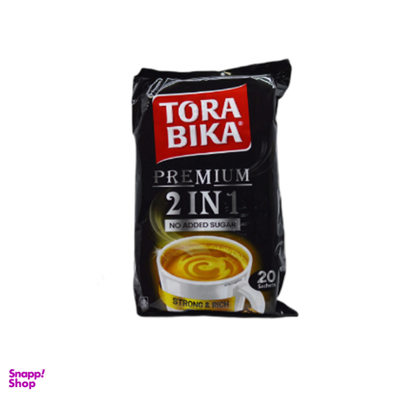 کافی میکس بدون شکر پرمیوم 2×1 تورابیکا بسته 20 ساشه