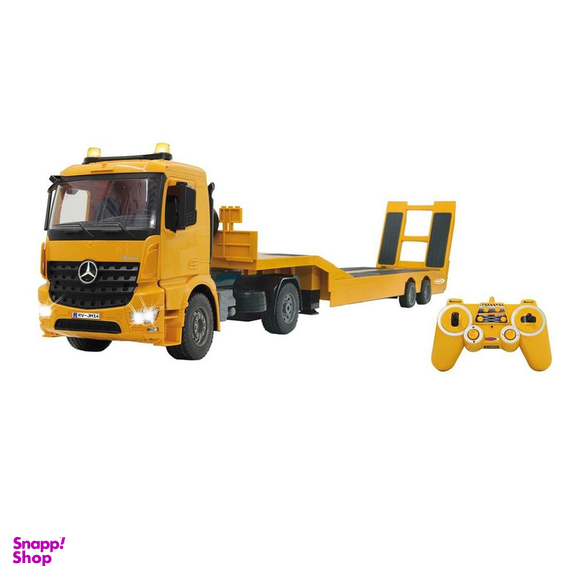 ماشین بازی کنترلی دابل ای مدل Mercedes Benz Arocs Flat Bed Trailer