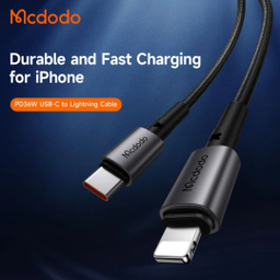 کابل شارژ USB-C به Lightning مک دودو مدل 2850 طول 1.2 متر