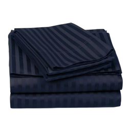 ست ملحفه و روبالشی دونفره 3 تکه مدل هتلی پارالل سایز 180×200 سانتی متر