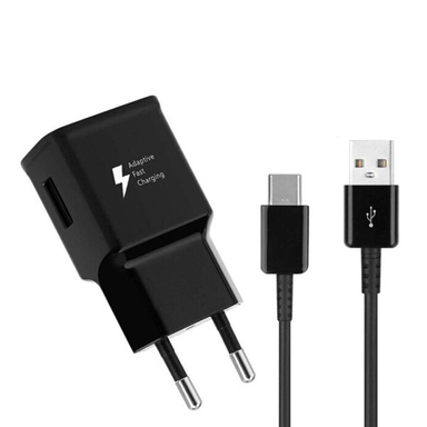 شارژر دیواری طرح سامسونگ مدل EP-TA200 به همراه کابل تبدیل USB-C