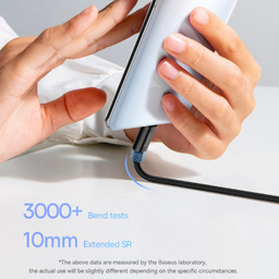 کابل شارژ 100 وات USB به Type-C بیسوس مدل Superior P10320102214-01 طول 1 متر